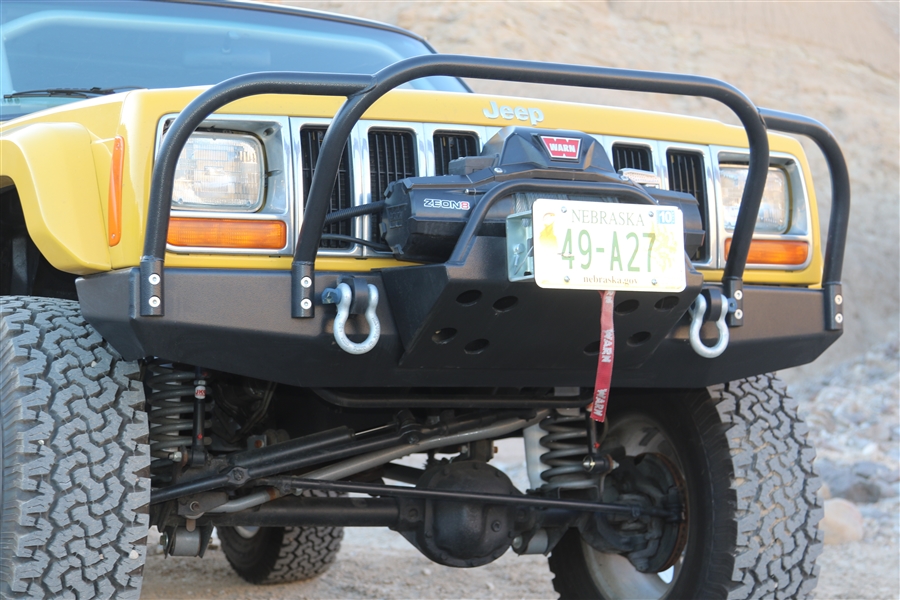 Jeep cherokee rock hard bumper #4